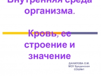 Презентация по биологии на тему: Среда организма 8 класс