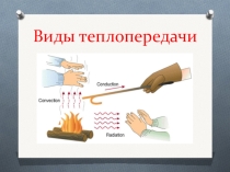 Открытый урок по физике Виды теплопередачи