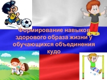 Формирование навыков здорового образа жизни у обучающихся объединения Кудо