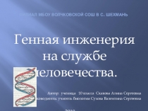 Презентация к уроку по теме Генетика и селекция