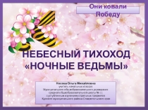 Презентация по теме Небесный тихоход. Ночные ведьмы