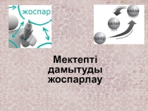 Презентация Мектепті дамытуды жоспарлау таныстырылымы