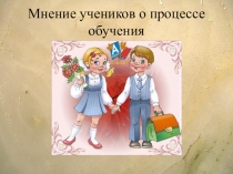 Мнение учеников в процессе обучения