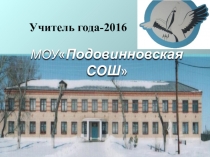 Выступление учителя на конурсе Учитель года 2016 презентация