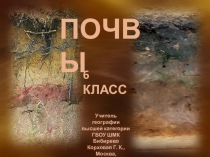 Презентация по географии на тему Почвы (6 класс)