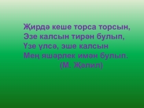 Презентация по татарской литературе на тему Авылым - горурлыгым (8 класс)