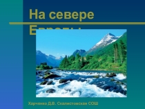 Презентация по окружающему миру на тему На севере Европы