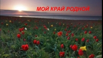 Презентация по истории Родного края Мой край родной 9 класс