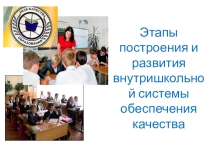 Презентация Этапы построения внутришкольной системы обеспечения качества образования