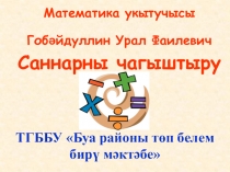 Презентация по математике Саннарны чагыштыру