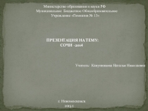 Презентация по физической культуре на тему : Сочи 2014