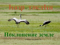 Презентация по теме Поклонение земле