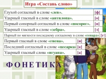 Презентация по русскому языку Повторение. Фонетика. Графика (7 класс)