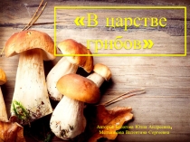 Интерактивный плакат В царстве грибов