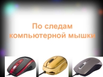 Урок, По следам компьютерной мышки