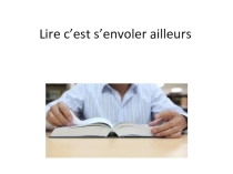 Презентация для 6 класса по теме La lecture