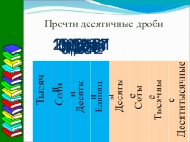 Презентация по математике на тему Перенос запятой в положительной десятичной дроби (6 класс)