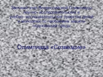 Экология в современном мире (Презентация по географии, 11 класс)