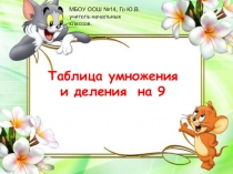 Презентация- тренажор (таблица умножения)