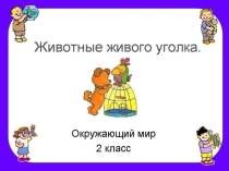 Какие животные в животном уголке?