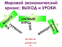 Презентация по истории Мировой экономический кризис