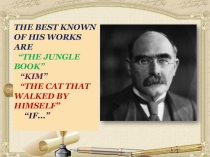 Презентация к уроку английского языка на тему Rudyard Kipling If