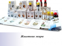 Презентация по предмету фармацевтическое товароведение на тему Животные жиры