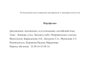 Презентация урока  11 класс