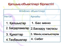 Тема урока: Файл, папка, жарлықтар