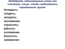 Презентация по русскому языку на тему Буквы И-Ы после Ц в именах существительных