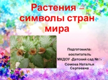 национальные растения