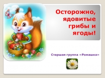 Презентация Тема Ядовитые грибы-ягоды