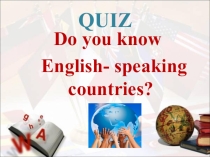 Презентация внеклассного мероприятия  Do you know English-speaking countries?