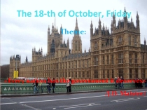 Презентация. The political system of the UK