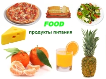 Презентация по английскому языку на тему Продукты питания