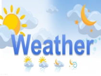 Презентация по английскому языку на тему Weather . 4 класс