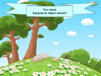 Презентация по физической культуре Что такое здоровый образ жизни? (Начальная школа)