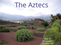 Презентация по английскому языку на тему The Aztecs