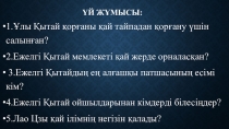 Презентация: Қытай өнер табыстары