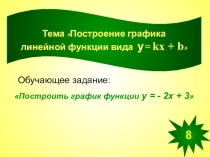 Линейная функция