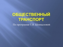 Общественный транспорт