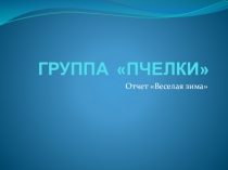 Презентация Зимушка - зима (отчет о работе)