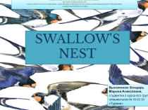 Презентация на английском языке SWALLOW'S NEST.