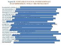 Введение, закрепление, контроль лексического материала по теме SCHÜLERAUSTAUSCH, INTERNATIONALE JUGENDPROJEKTE. WOLLT  IHR MITMACHEN?