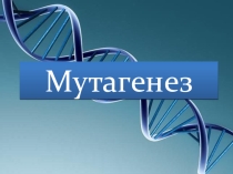 Презентация по биологии тема Мутагенез