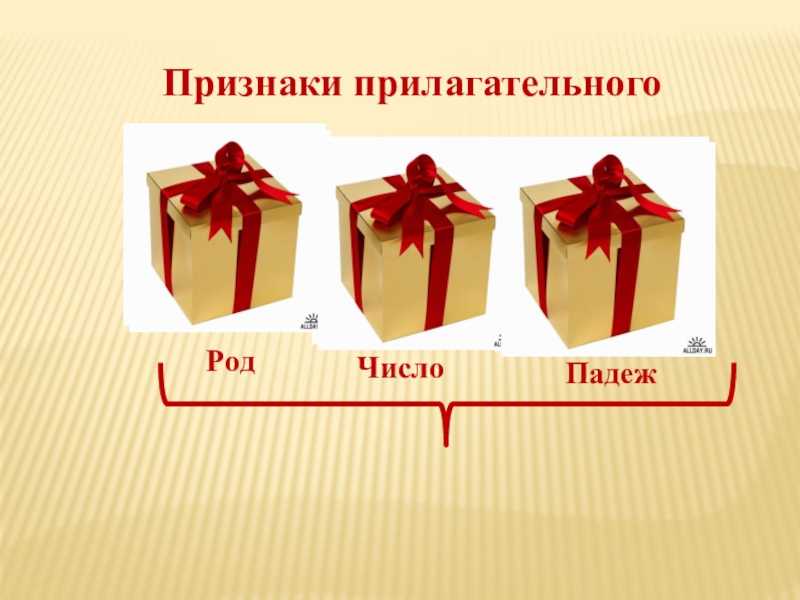 Презентация по русскому языку на тему Причастие Признаки прилагательногоРодЧислоПадеж Признаки прилагательногоРодЧислоПадеж