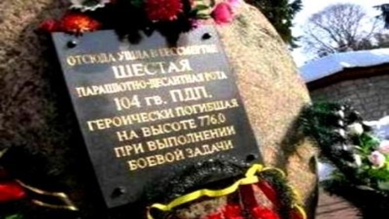 Презентация посвященная памяти 6-й роты 2-го батальона 104-го гвардейского парашютно-десантного полка 76-й гвардейской воздушно-десантной дивизии.