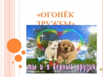 Презентация Классный час: Огонёк дружбы.