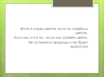 Презентация к уроку Воздействие человека на природу