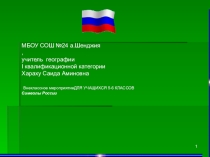 Презентация ко дню Конституции Символы России